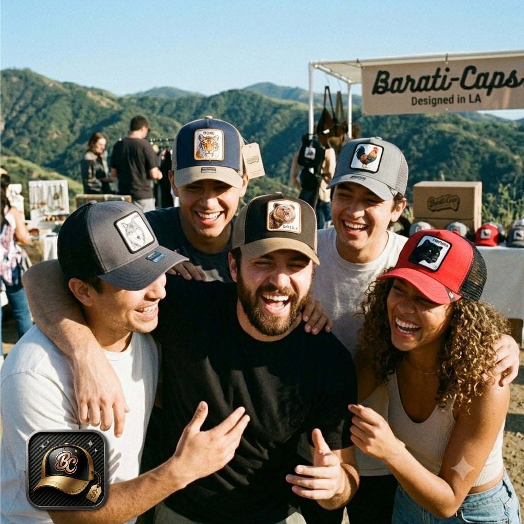 Lote Sorpresa Gorras Trucker con Parches de Animales (15 Piezas) LTPNY100